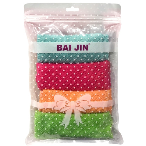 Σετ Πετσέτες Microfiber 30x30cm Σε Zip Bag 4 τμχ Σ240