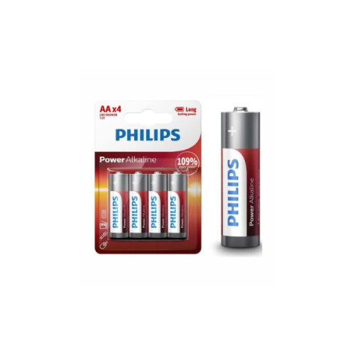 Μπαταρίες Philips Power Alkaline AA 4τμχ Σ24