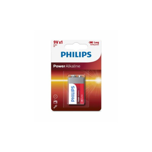 Μπαταρία Philips Power Alk 9V B1 6LR61P1B/05 38236 Σ24