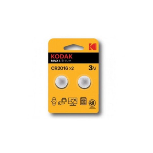 Μπαταρίες Kodak Ultra Lithium KCR2016 2τμχ Σ30