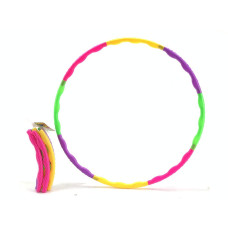 Στεφάνι Hula Hoop Συναρμολογούμενο Διάφορα Χρώματα 26x8x5,5cm