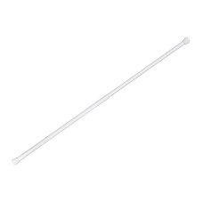 Βέργα Κουρτίνας Μπάνιου Λευκή 110-200cm