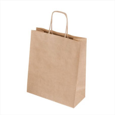 Τσάντα Δώρου Kraft 2 Χρώματα Στριφτό Χερούλι 31x42x12cm Σ12