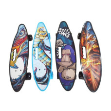 Skateboard Με Λαβή Διάφορα Σχέδια 56x15cm