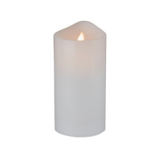 Κερί Led Λευκό 7,5x7,5x10cm Σ192