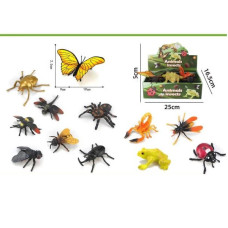 Παιχνίδι Έντομα 19cm Διάφορα Σχέδια Display 12