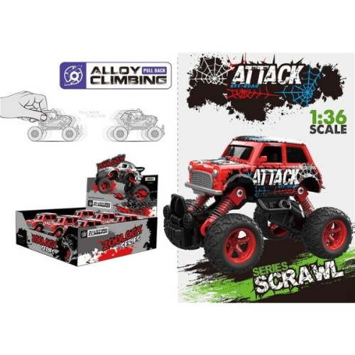 Όχημα 4x4 Pull Back 1:36 Display 6