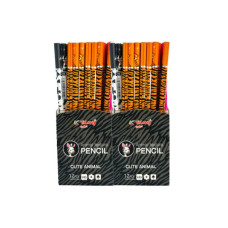 Μολύβια HB Animal Print Διάφορα Χρώματα Σε Σταντ Display 160