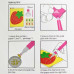Αυτοκόλλητα Diamond Painting Kit 9τμχ Διάφορα Σχέδια
