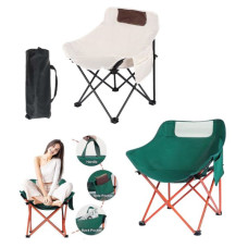 Καρέκλα Camping Πτυσσόμενη, Με Τσέπη & Θήκη 66x60x49cm 3 Χρώματα Σ10