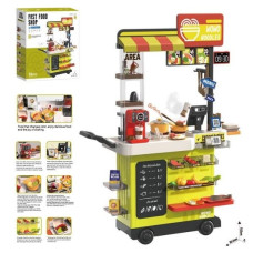 Παιχνίδι Noodle Fast Food Shop Με Αξεσουάρ & Ήχο 76τμχ Σ6