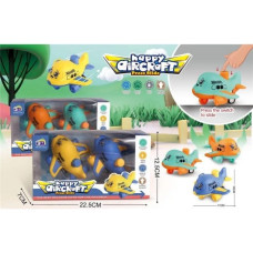 Αεροπλανάκια Push & Go 15cm 2τμχ 2 Σχέδια