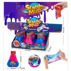 Χλαπάτσα Slime Δίχρωμη Σε Μπουκάλι Display  12