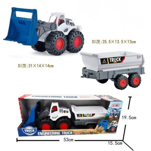 Εκσκαφέας 31cm Free Wheels Με Καρότσα 25cm
