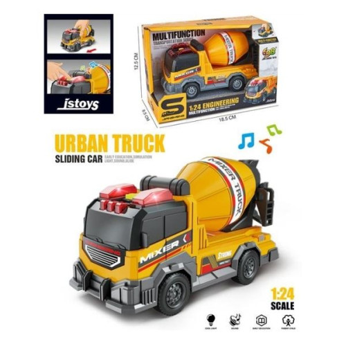 Μπετονιέρα 1:24 Free Wheels Με Ήχο & Φως